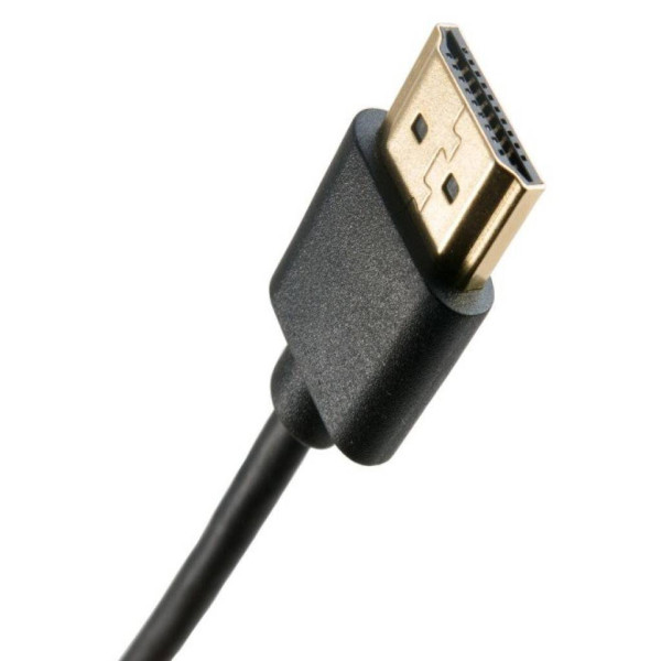 Кабель Extradigital micro HDMI to HDMI, 0.5m, v 2.0, 36 AWG, Gold, PVC